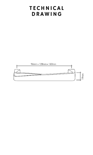 Sabia Drawer Handle
