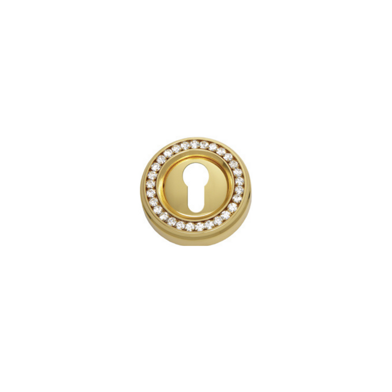 Swarovski Round Rosette Cylindrical Type