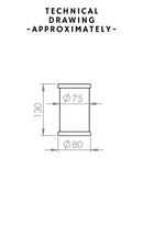 Vista D'oro Eso Toothbrush Holder - Hentell